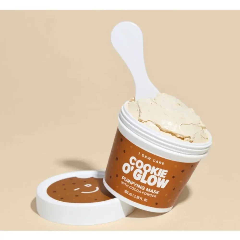 I Dew Care Cookie O'Glow Purifying Wash Off Face Mask 3.38 oz / 100ml